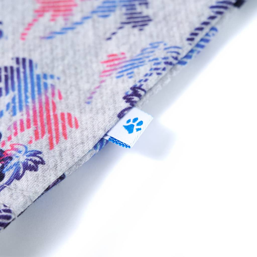 T-shirt infantil azul-escuro mesclado 140