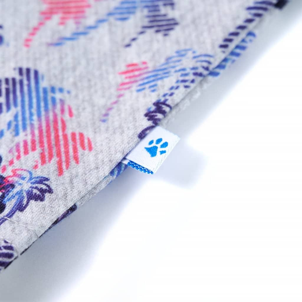 T-shirt infantil azul-escuro mesclado 140