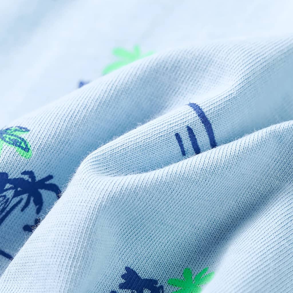 T-shirt para criança azul-claro 116