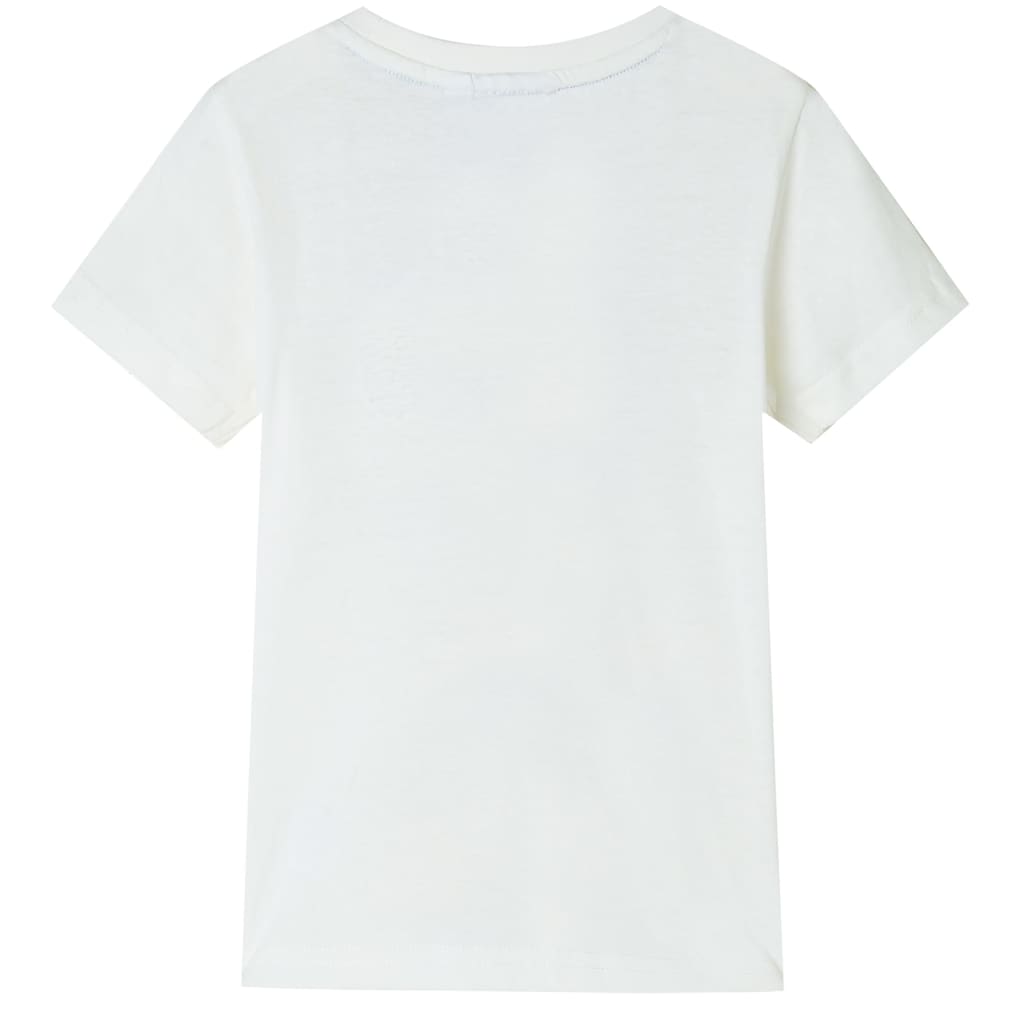 T-shirt infantil cor cru 140