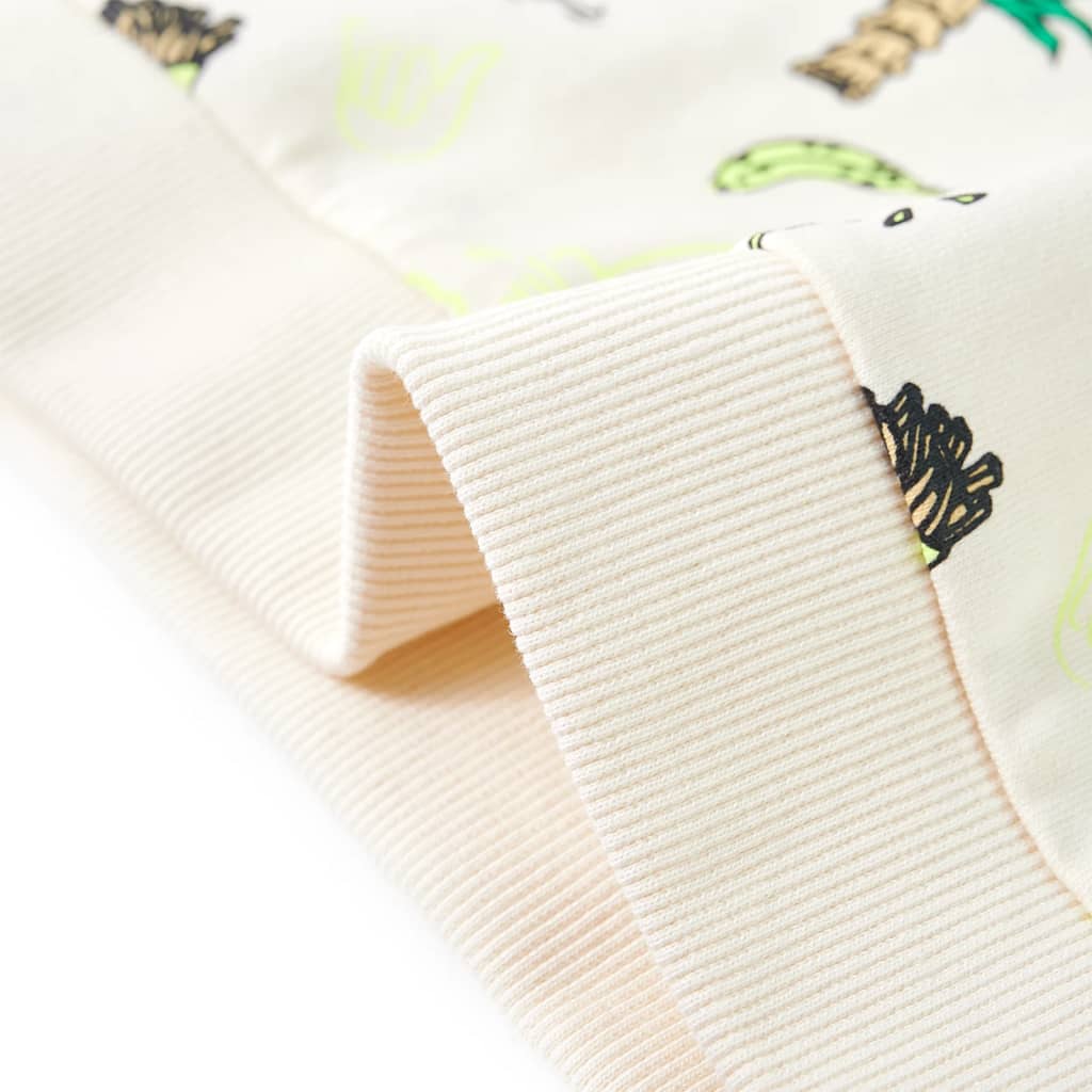 Sweatshirt para criança cor cru suave 140