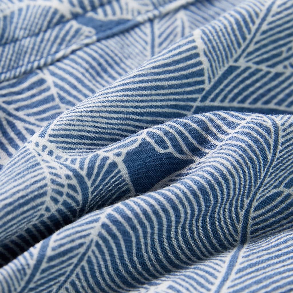 Calções de criança com cordão azul-escuro 128