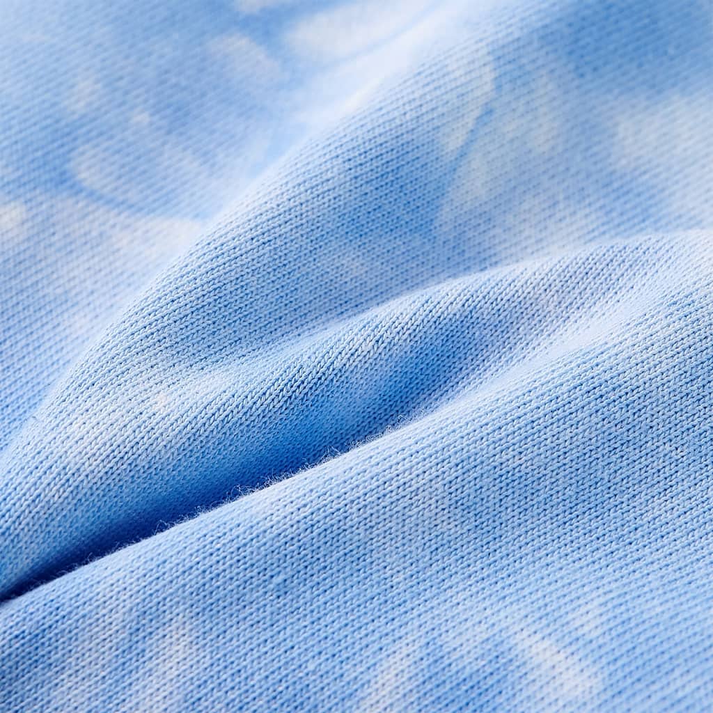 Calções de criança com cordão azul-suave 140