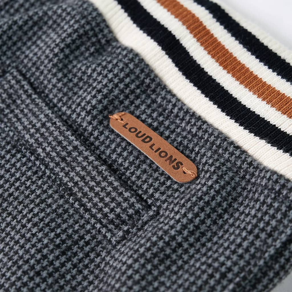 Calças para criança antracite 116