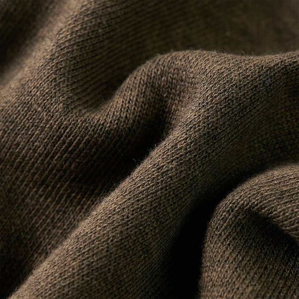 Calças de fato de treino para criança caqui mesclado 140