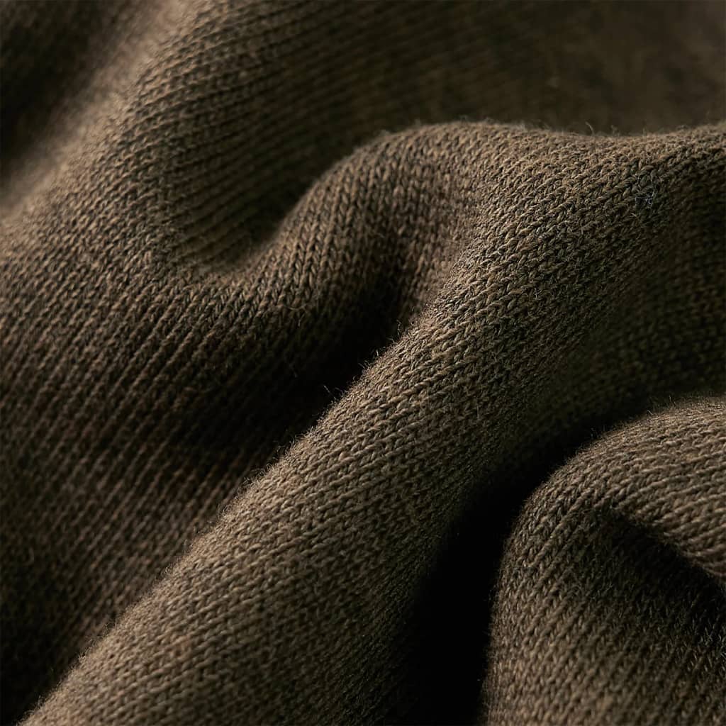 Calças de fato de treino para criança caqui mesclado 140