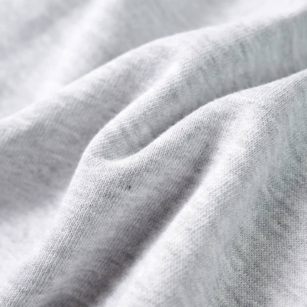 Sweatshirt para criança com capuz azul-marinho mesclado e laranja 128