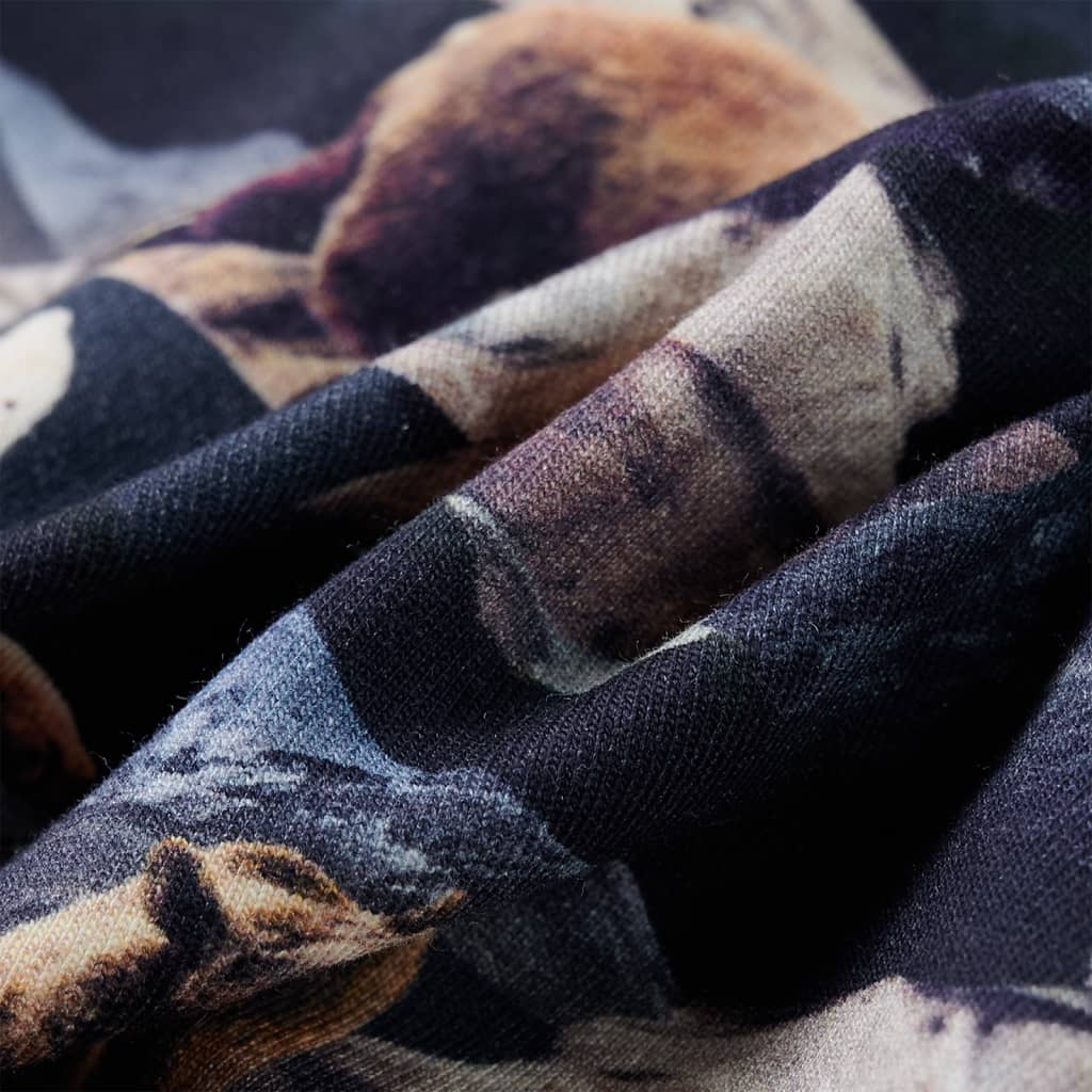 Sweatshirt para criança azul-marinho 128