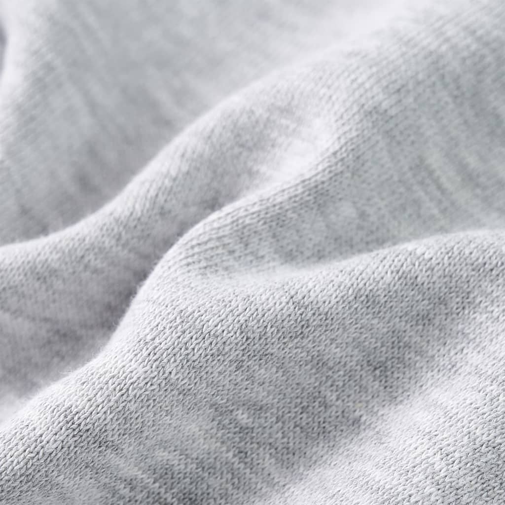 Calças de fato de treino para criança azul-marinho mesclado 140