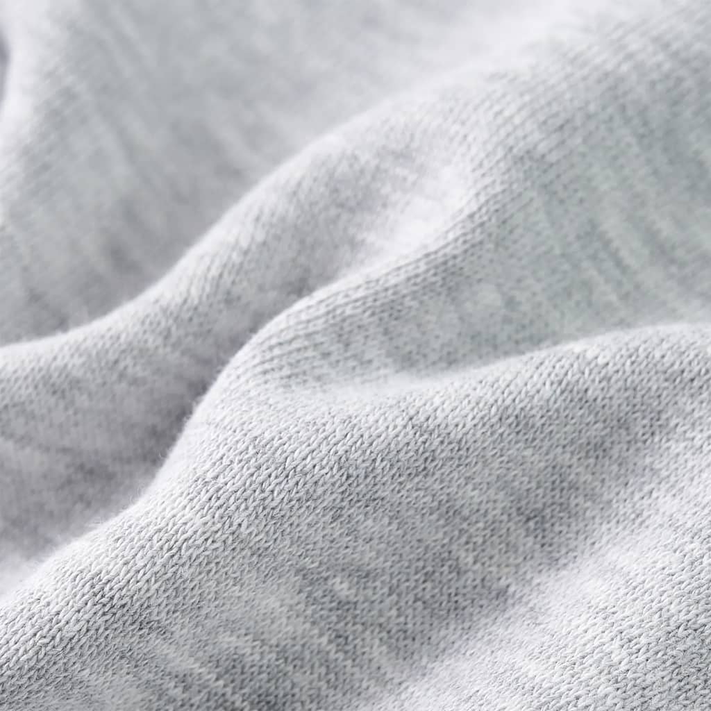 Calças de fato de treino para criança azul-marinho mesclado 140