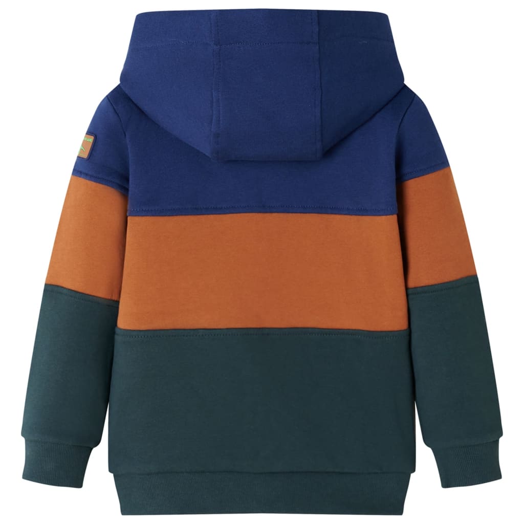 Sweatshirt para criança com capuz e fecho 104