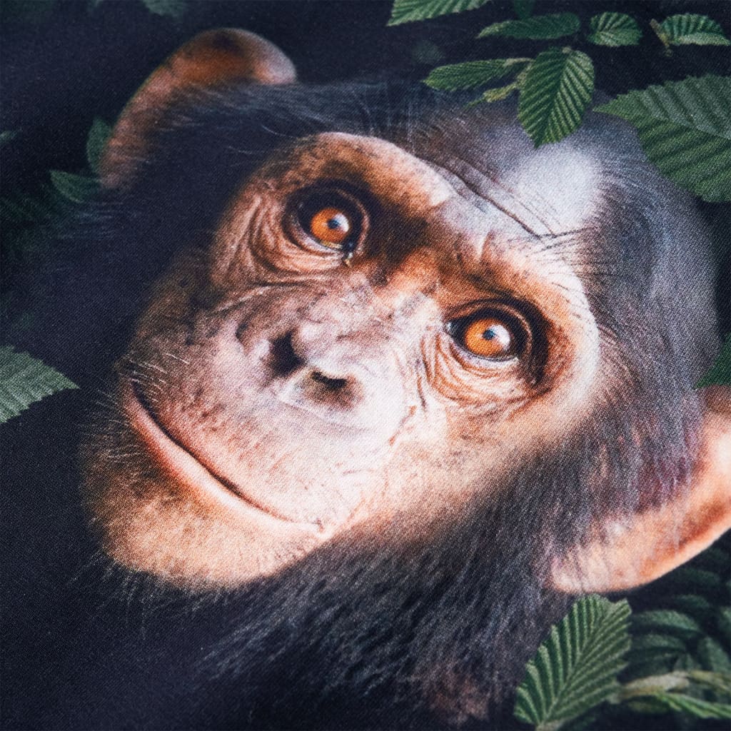 Sweatshirt para criança cor caqui-escuro 140