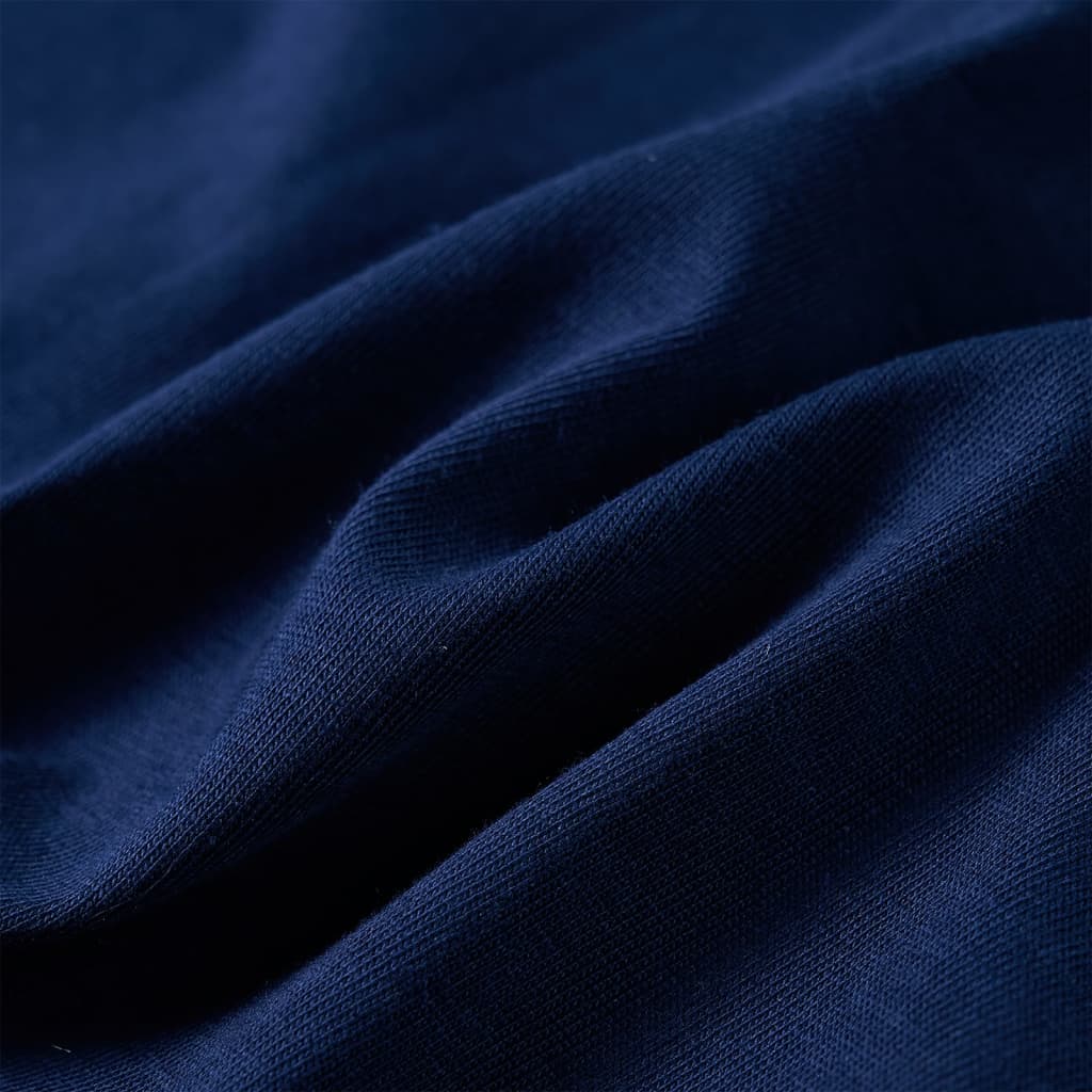 T-shirt de manga comprida para criança cor ocre 140