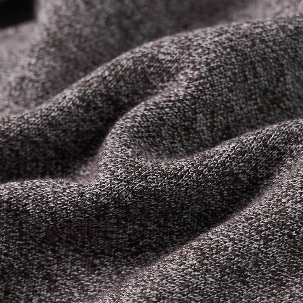 Calças de fato de treino para criança cinzento-escuro mesclado 140