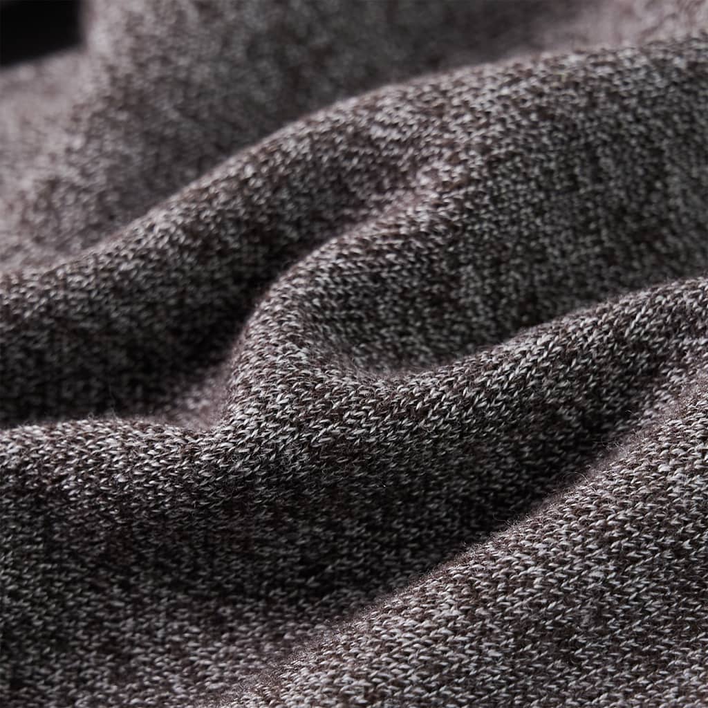 Calças de fato de treino para criança cinzento-escuro mesclado 140