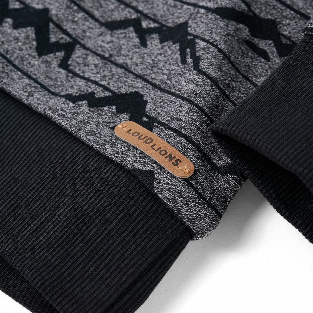 Camisola para criança azul-marinho mesclado 104