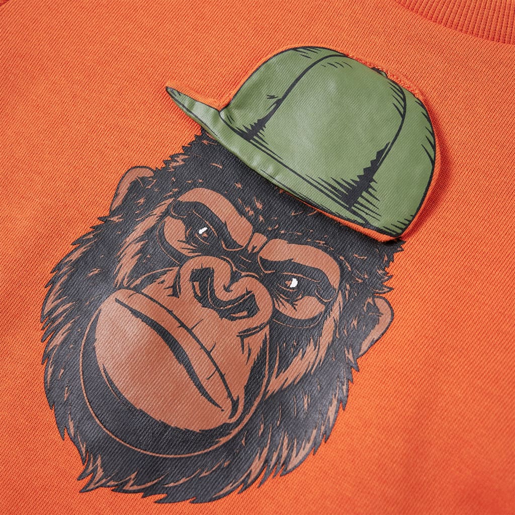 Sweatshirt para criança azul-médio 140