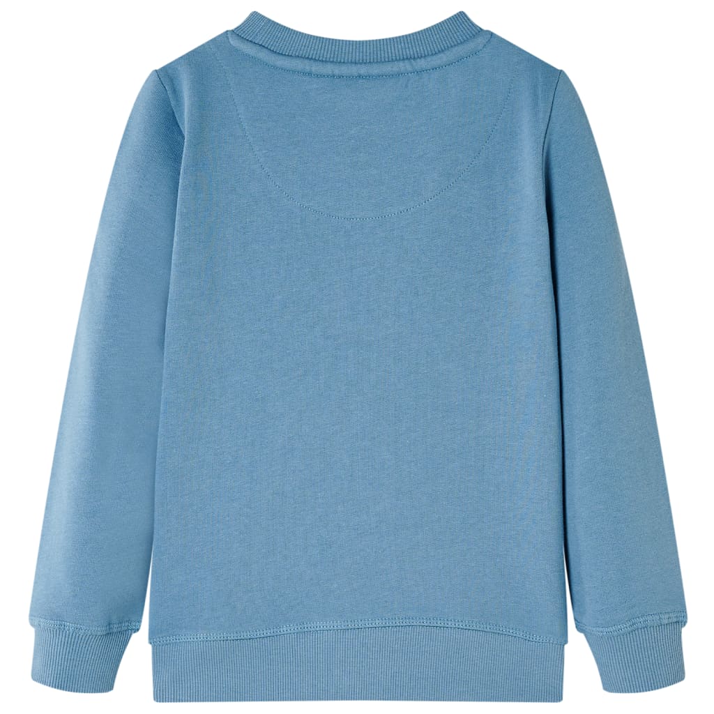 Sweatshirt para criança azul-médio 140