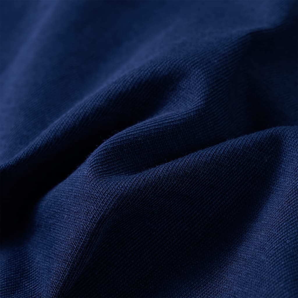 T-shirt de manga comprida para criança cor ocre 140