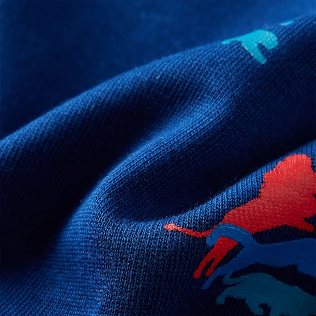 Sweatshirt para criança azul-escuro 104