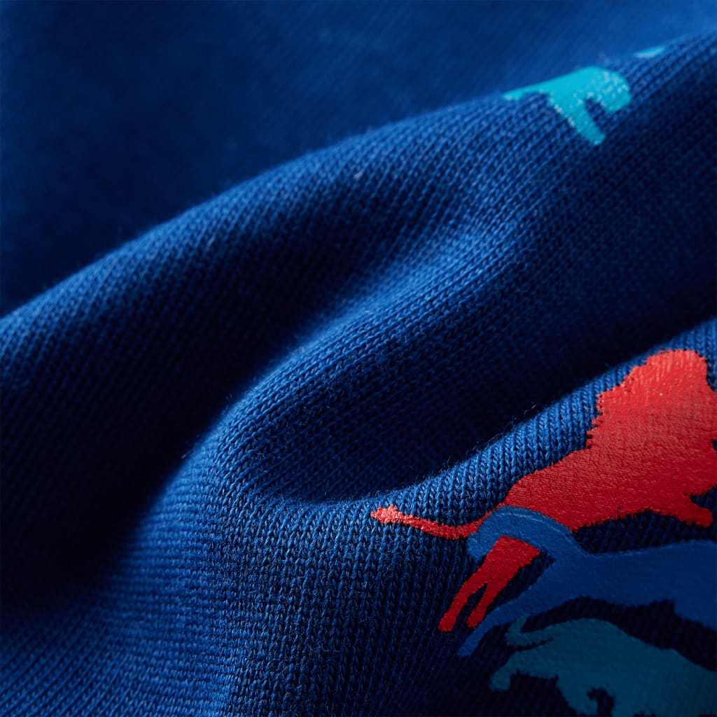 Sweatshirt para criança azul-escuro 104