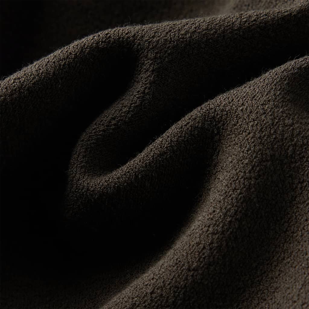 Sweatshirt para criança cor caqui-escuro e camel 128