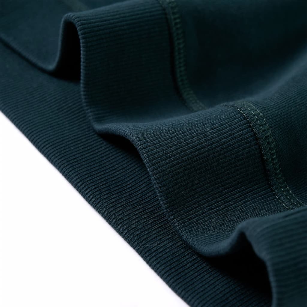 Sweatshirt para criança verde-musgo 128