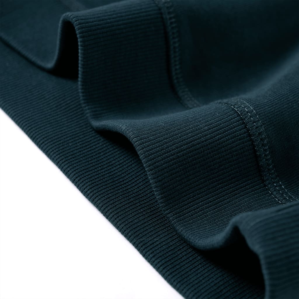 Sweatshirt para criança verde-musgo 128