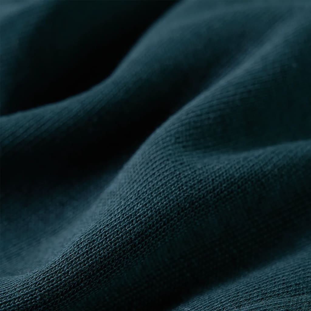 Calças de fato de treino com cordão para criança verde-musgo 128