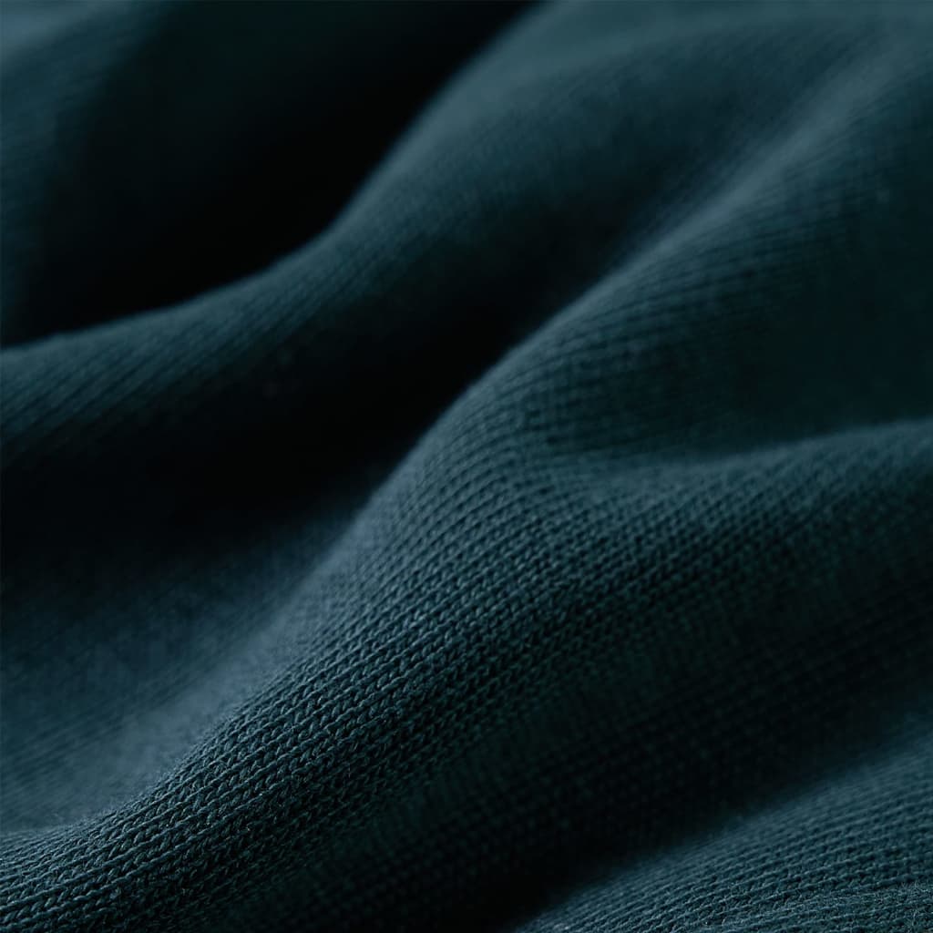 Calças de fato de treino com cordão para criança verde-musgo 128