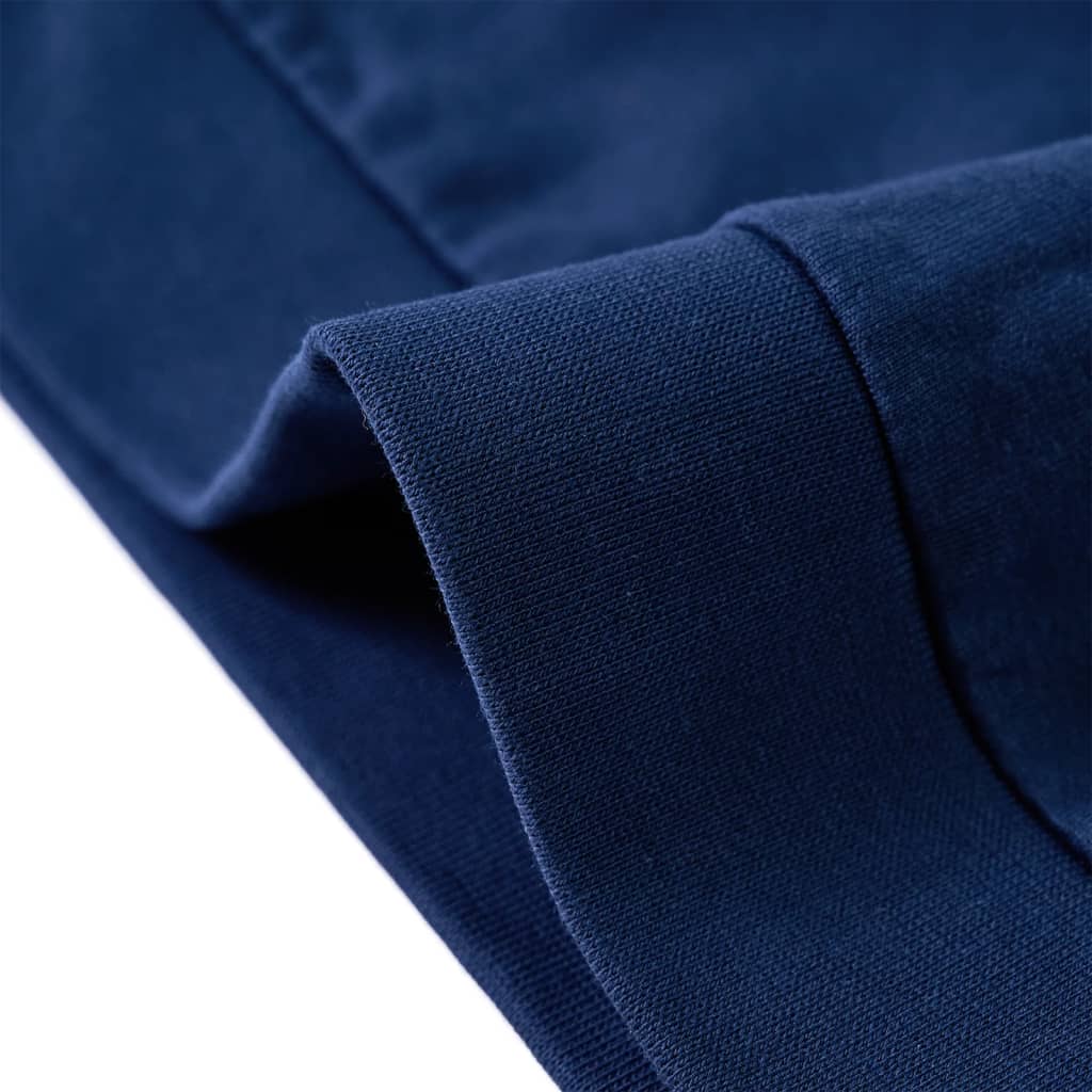 Sweatshirt para criança azul-marinho 128