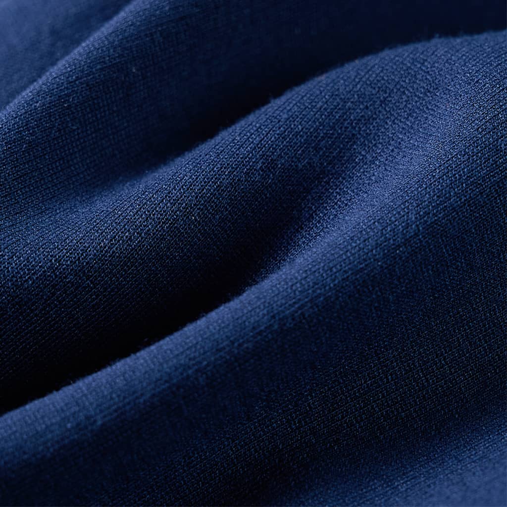 Calças de criança com cordão azul-marinho 140