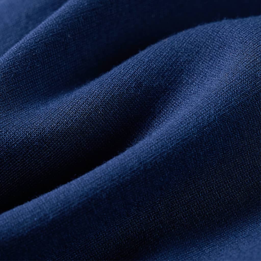 Calças de criança com cordão azul-marinho 140