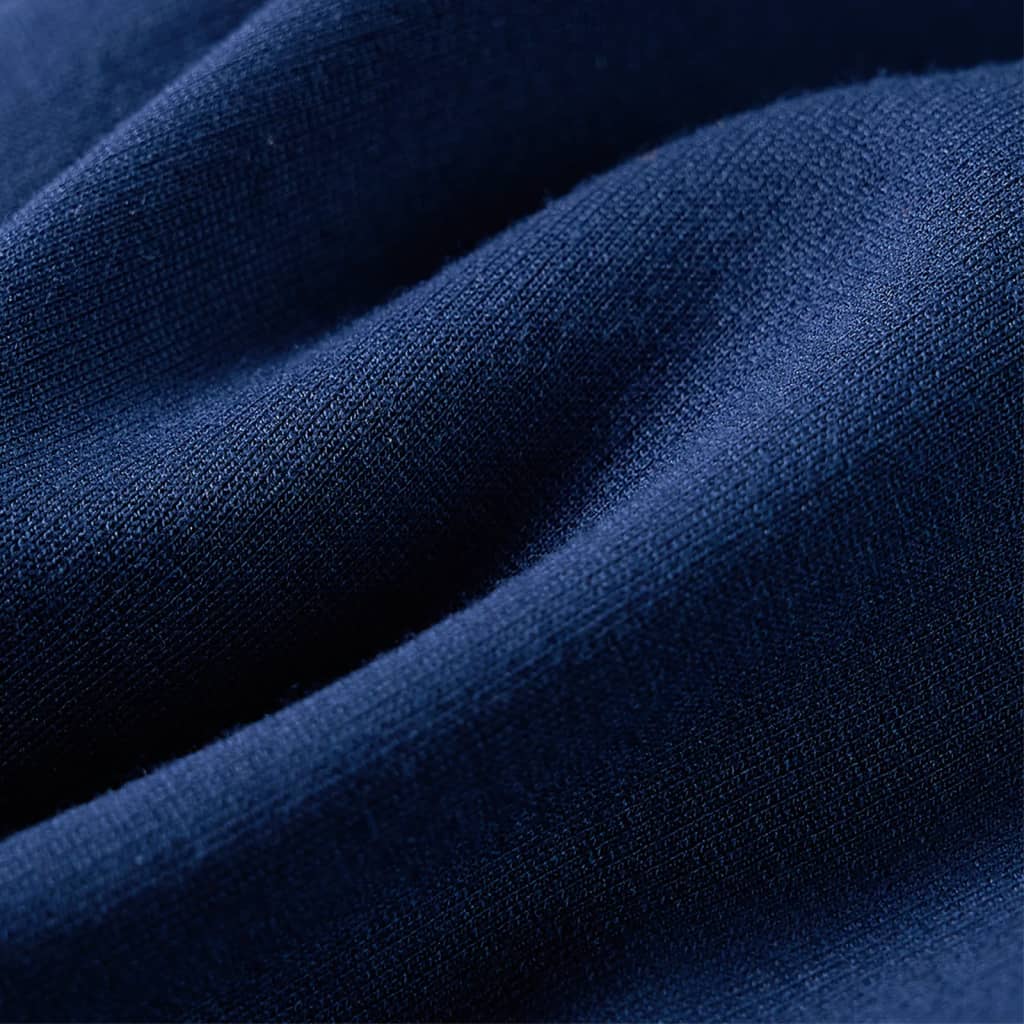 Calças de criança com cordão azul-marinho 140