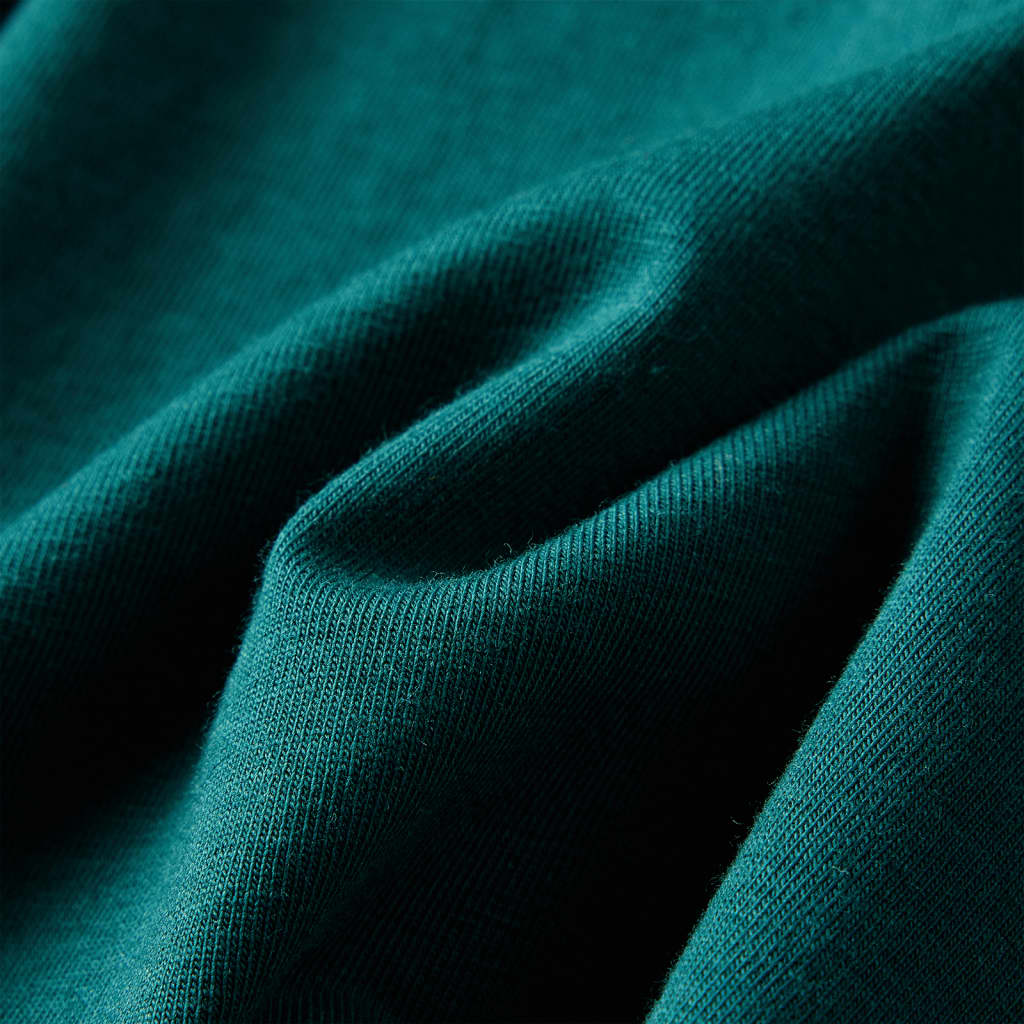 T-shirt de manga comprida para criança azul-marinho 140