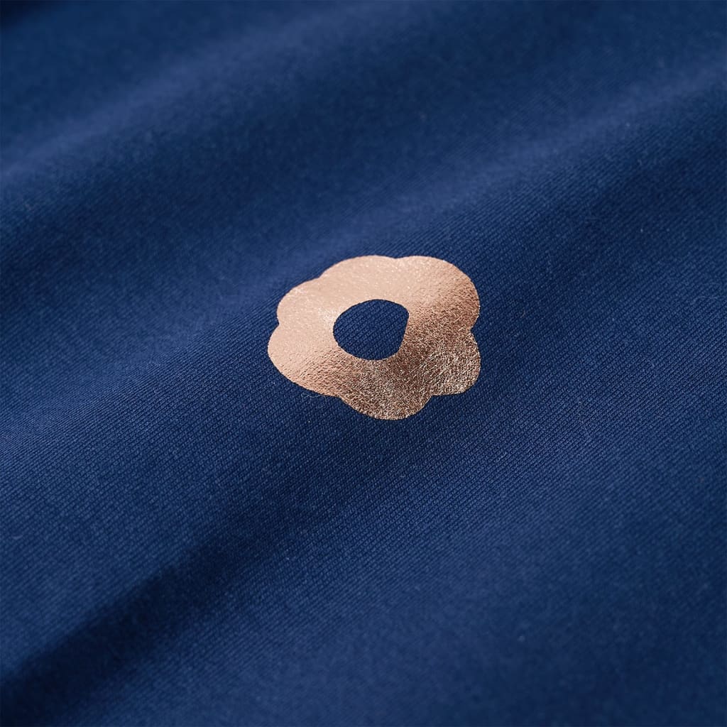 Sweatshirt para criança azul-marinho 140