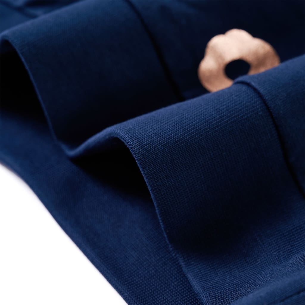 Sweatshirt para criança azul-marinho 140