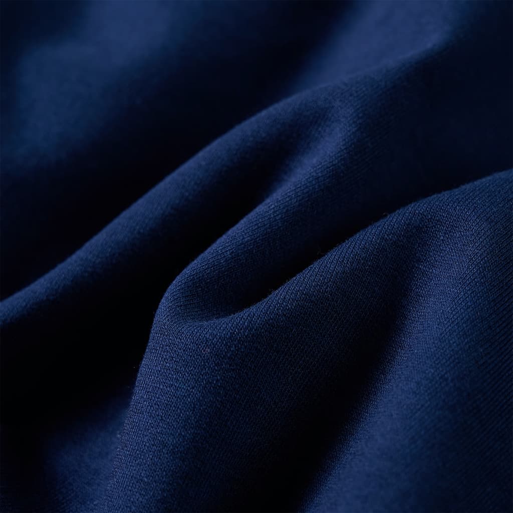 Sweatshirt para criança azul-marinho 140