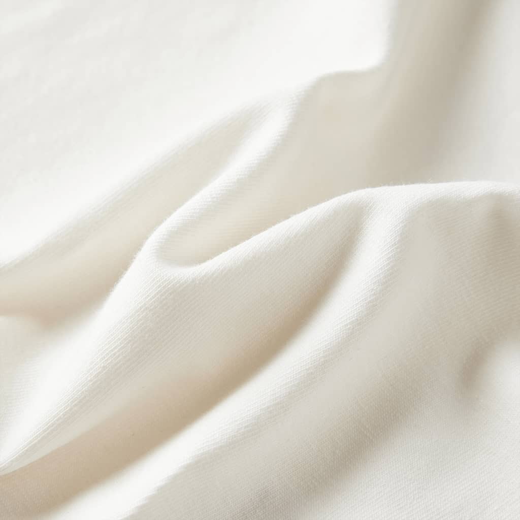 T-shirt de manga comprida para criança cor cru 104