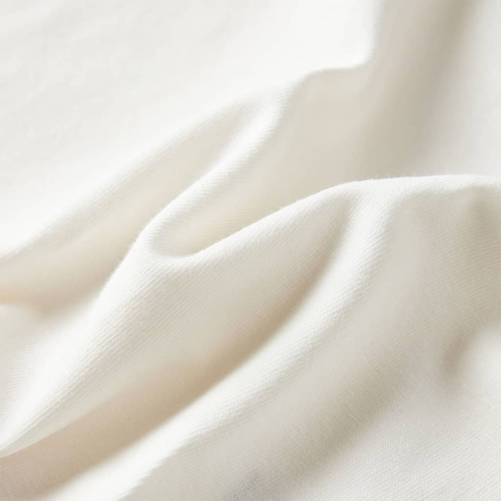 T-shirt de manga comprida para criança cor cru 104