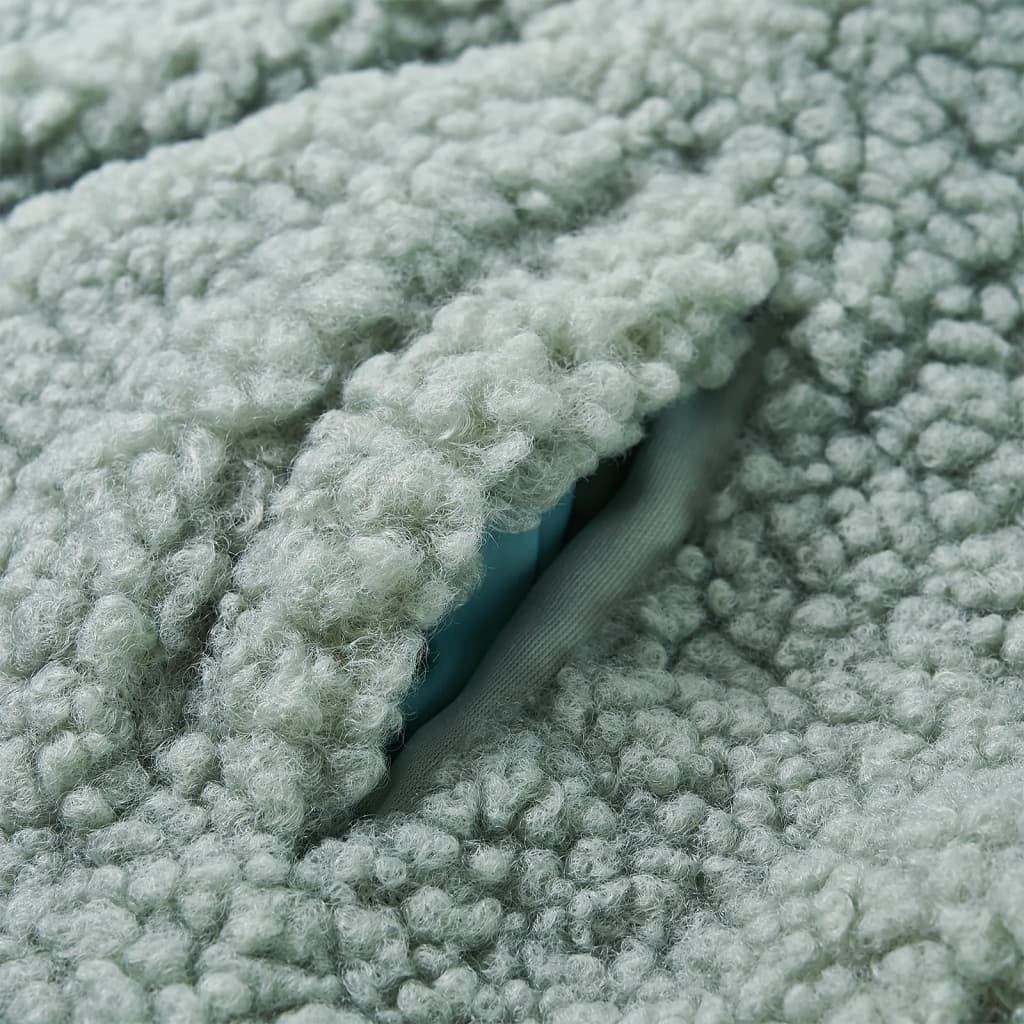 Casaco Teddy c/ capuz para criança pelo sintético conhaque-claro 116