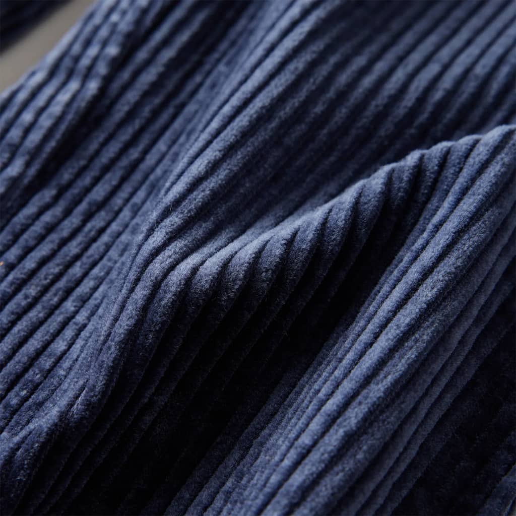 Calças para crianças bombazina azul-marinho 116