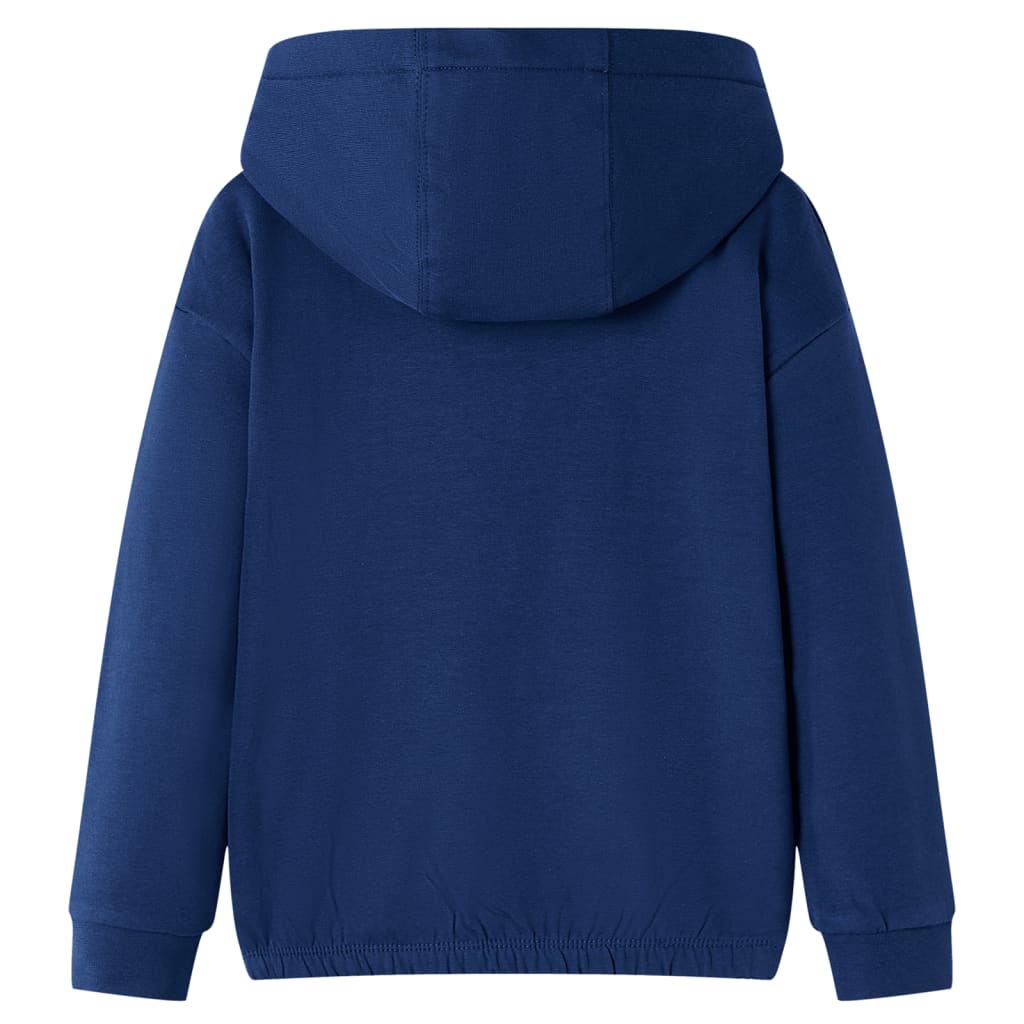 Sweatshirt para criança azul-marinho 116