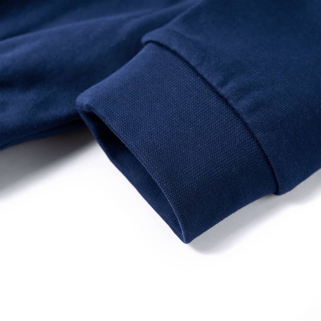 Sweatshirt para criança azul-marinho 116