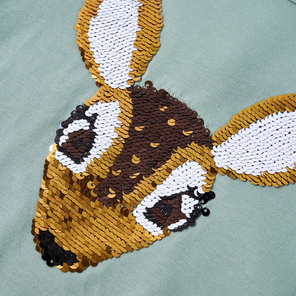 T-shirt de manga comprida para criança azul-marinho 128