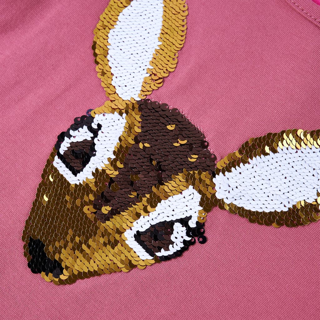 T-shirt de manga comprida para criança azul-marinho 128