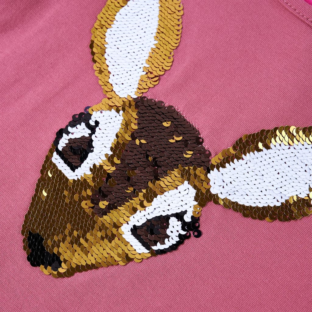 T-shirt de manga comprida para criança azul-marinho 128