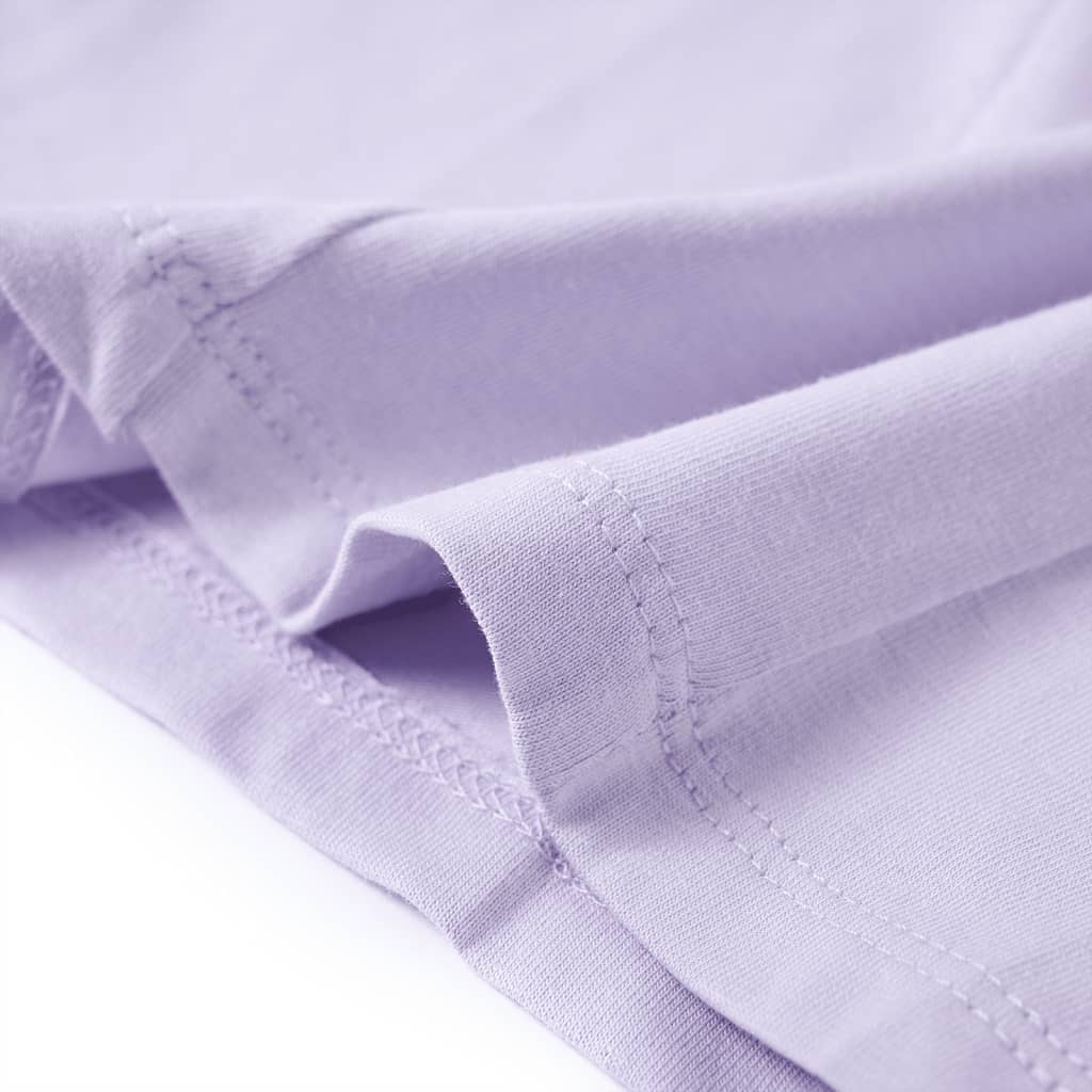 T-shirt de manga comprida para criança cor conhaque 104