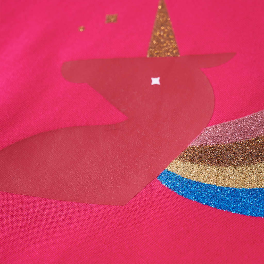 T-shirt de manga comprida para criança azul-marinho 140