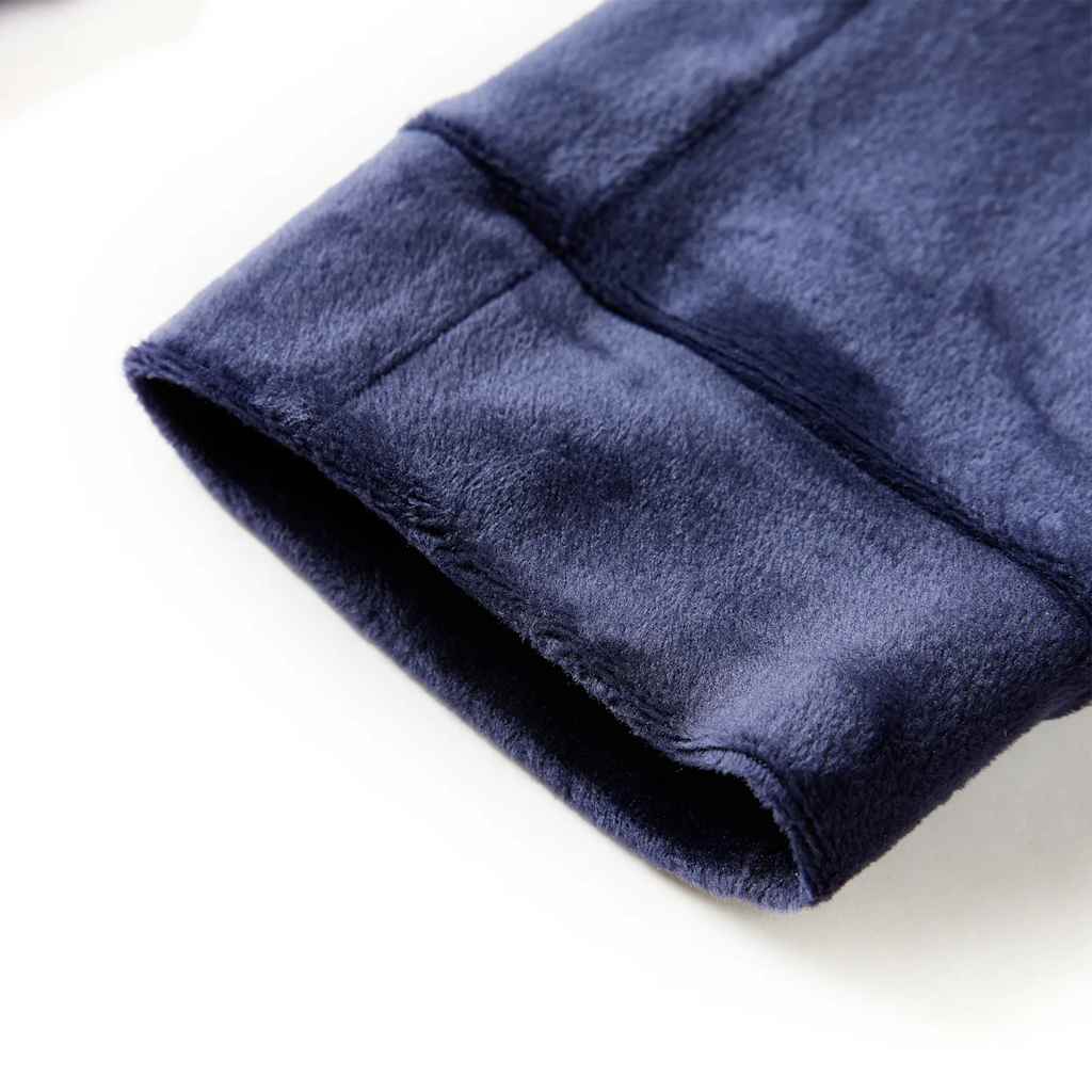 Calças de fato de treino para criança azul-marinho 140